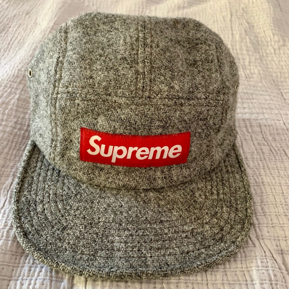 Supreme Camp Cap Gray